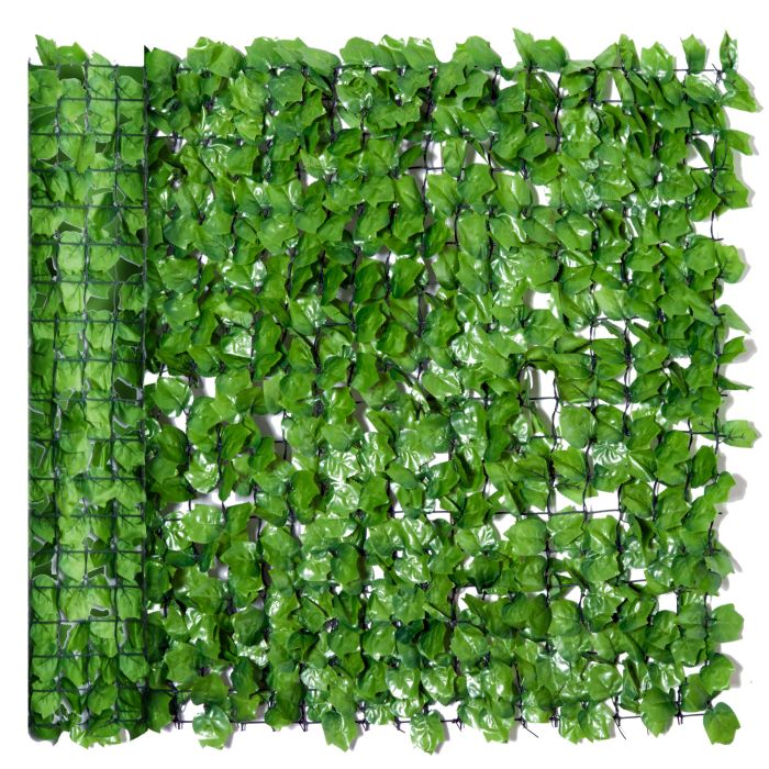 SUNVISTA Artificial Wall Foliage with Ivy Leaves, Privacy Screen Greenery Grass Wall For Garden Balcony