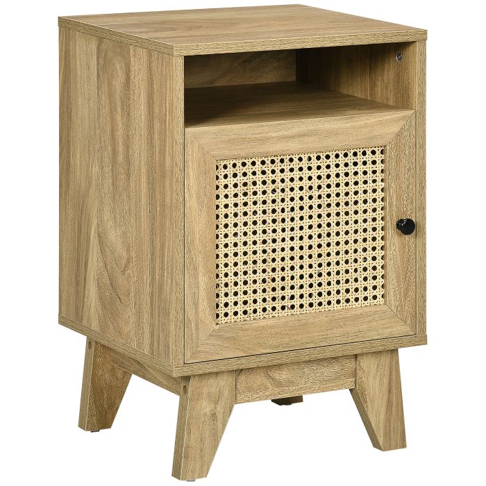 Bedside Table - FROME Nightstand Natural 39cm