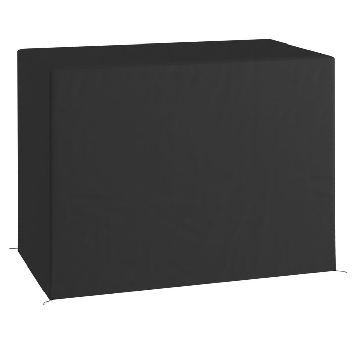 Jones 3-Seat Garden Swing Chair Cover with UV Protection - Dark Grey