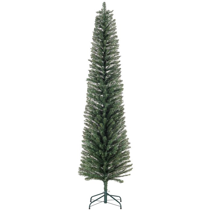 Scott 7ft Artificial Bare Pencil Christmas Tree - Green