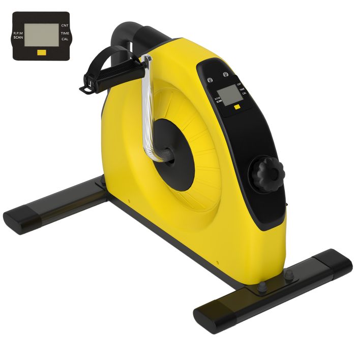 McAlpin Mini Exercise Bike for Legs and Arms - Yellow