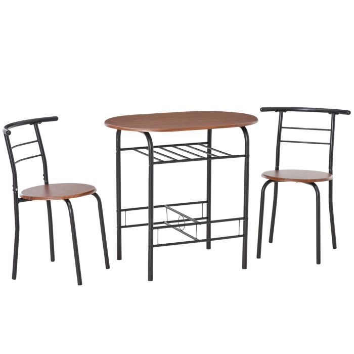 MDF 2 Person Dining Table Set 2-Seater Bar Stool and Table Set