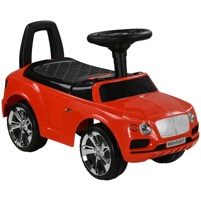 Kinsey Bentley Bentayga Foot to Floor Ride-On Car with Storage - Red