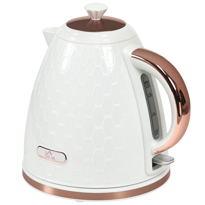 HERON 3kW Rapid Boil Honeycomb Kettle - Cream and Oak Gloss