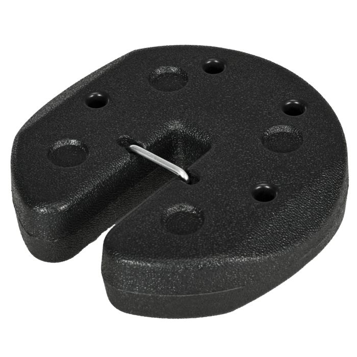 12KG Gazebo Weights Set of 4, Weights for Gazebo Legs with Reinforce Pins and Carry Belt, for Canopies Marquees Tents