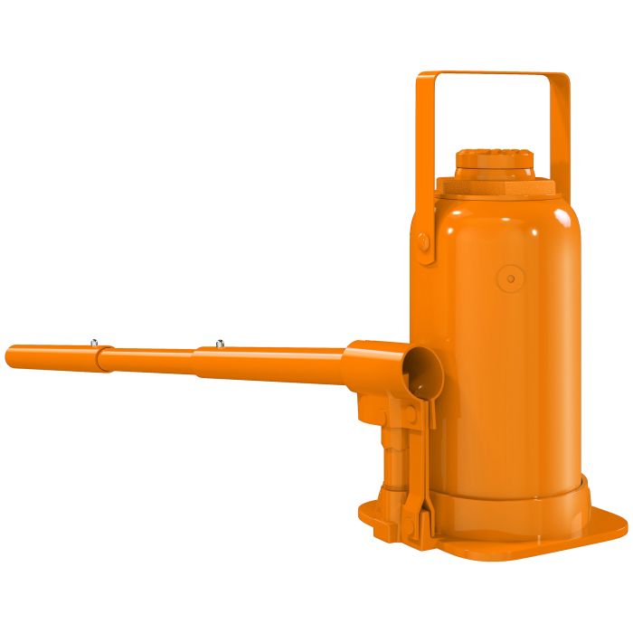 HERON 12 Ton Hydraulic Bottle Jack 19-37cm Lifting Range Car Jack Lift - Orange