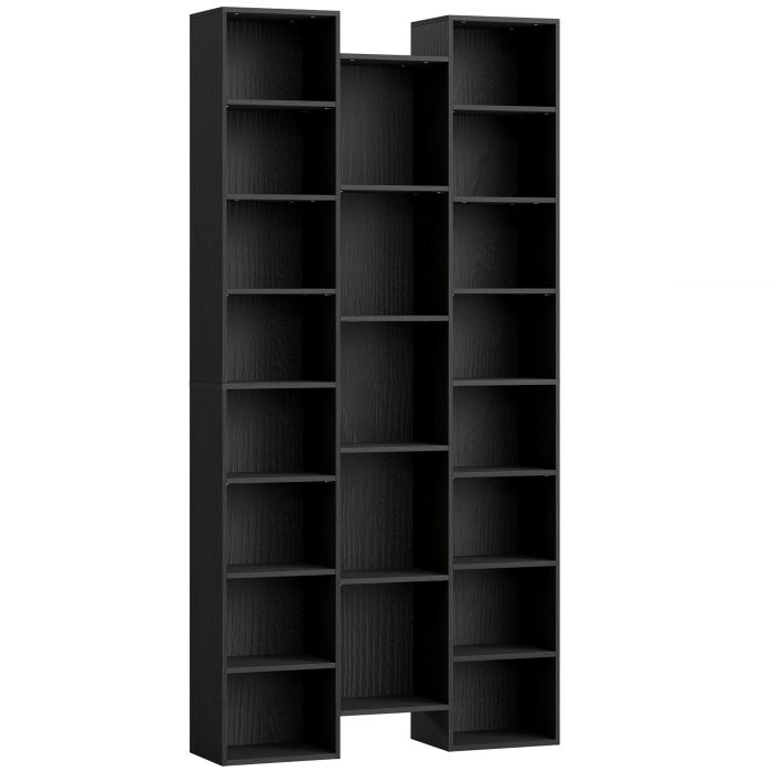 VEXTHORNE 21 Compartment Bookshelf - Black