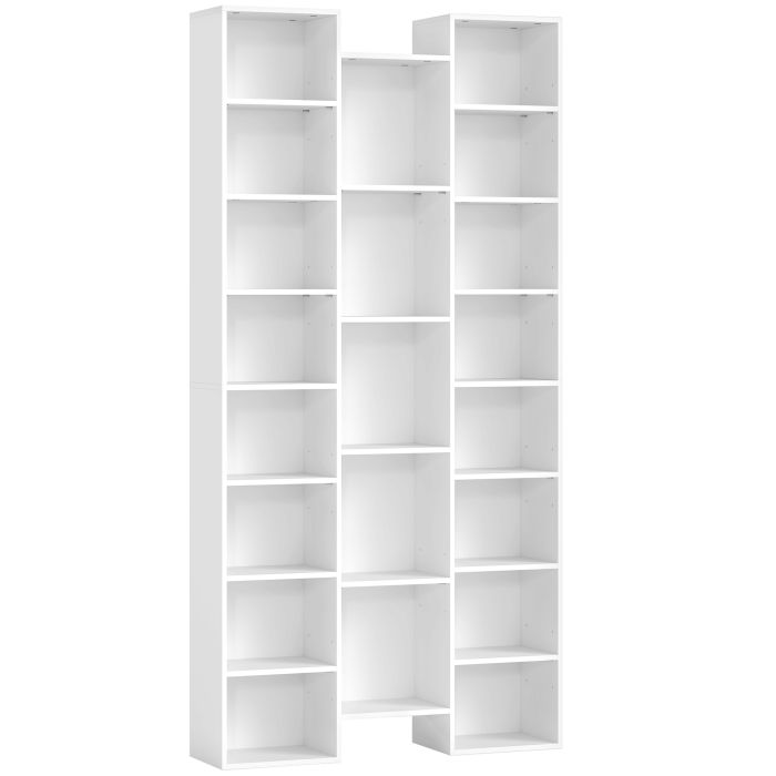 VEXTHORNE 21 Compartment Bookshelf - White