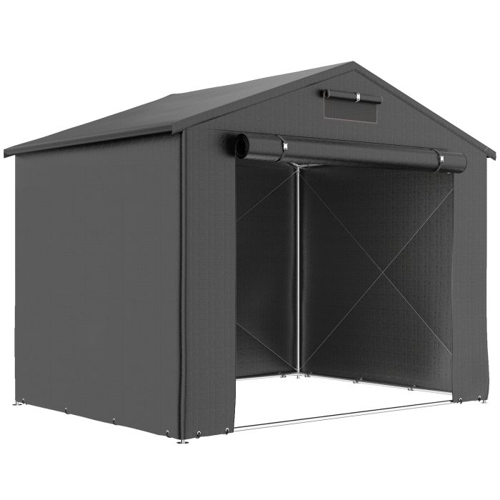 ORAIVO PE Garden Storage Tent - Dark Grey