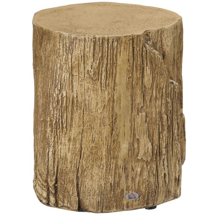 Aurier Natural Concrete Side Table - 37cm