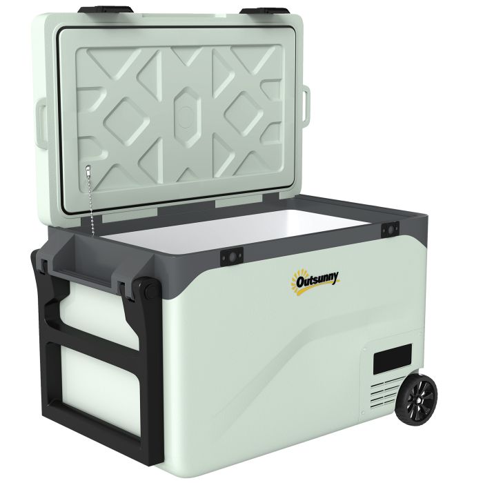 Yorbyrn Green HDPE Car Freezer Refrigerator 42.5L - 42.2cm