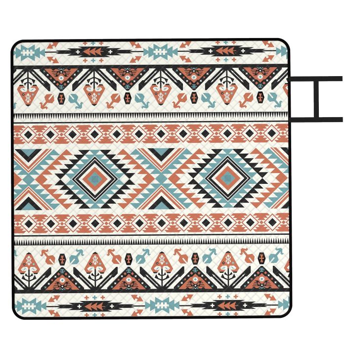 Wexloft Multi-colour Fabric Picnic Blanket - 200cm