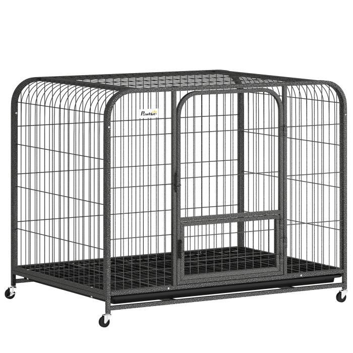 Brolyne Black Steel Pet Cage - 72cm