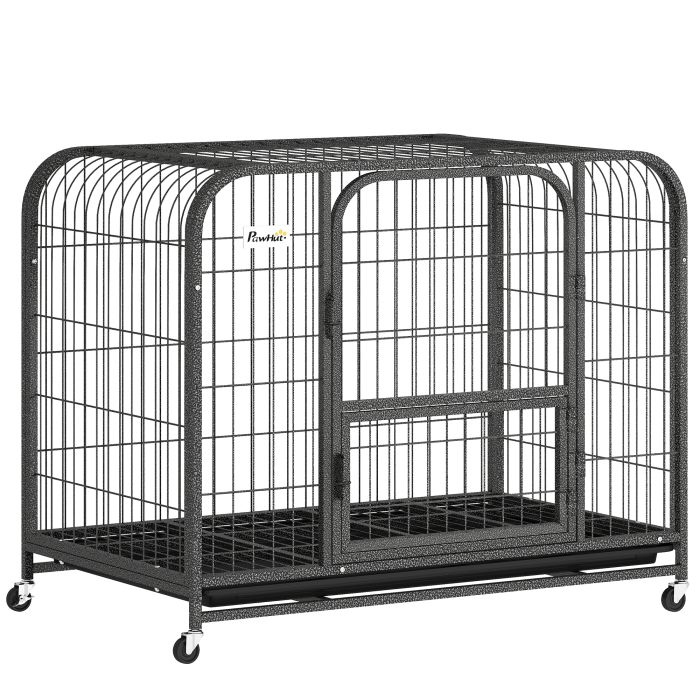 Brolyne Black Steel Pet Cage - 58cm