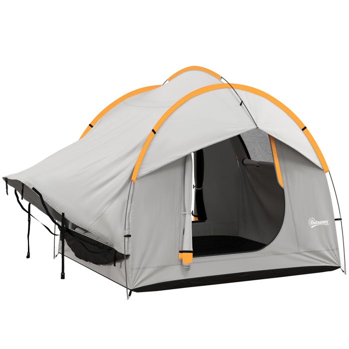 Cheloft Orange PE Camping Tent - 239cm