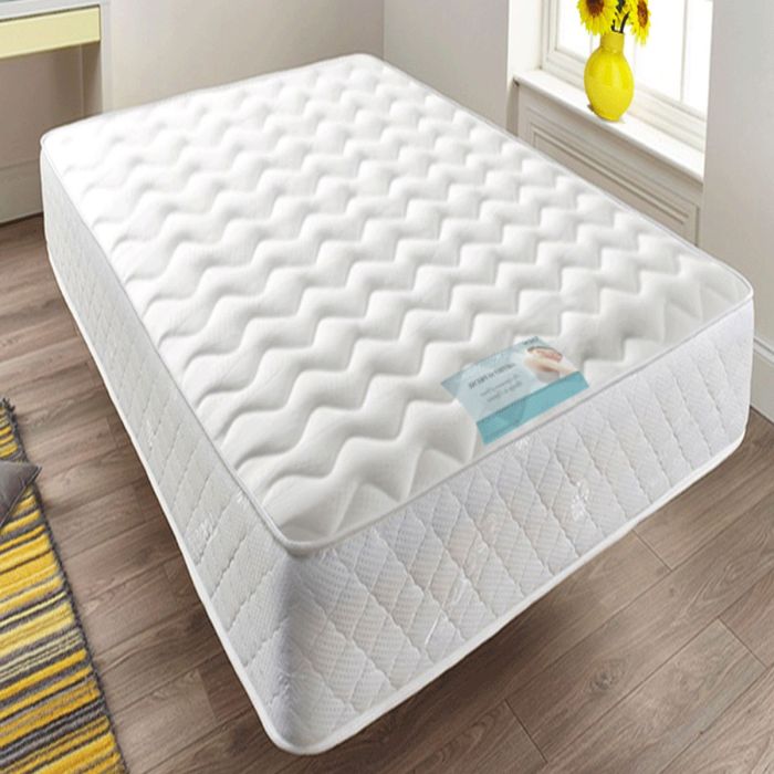 Comfort Bliss Memory Foam Sprung Mattress - 6 Sizes