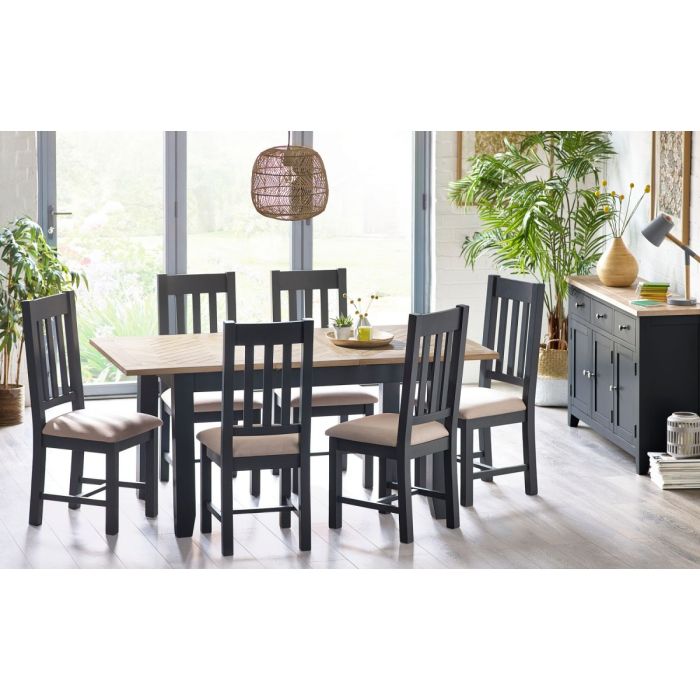 Bordeaux Dining Chair - Dark Grey
