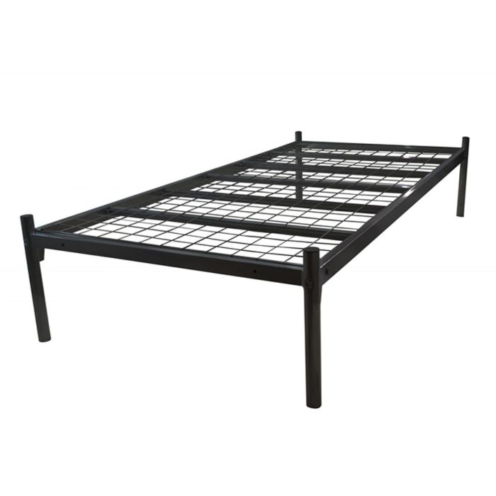 Platform High Quality Metal Bed Frame Black - Single 3ft