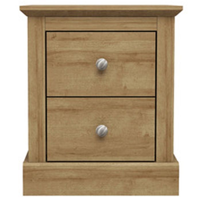 Devon 2 Drawers Beside Table - Oak