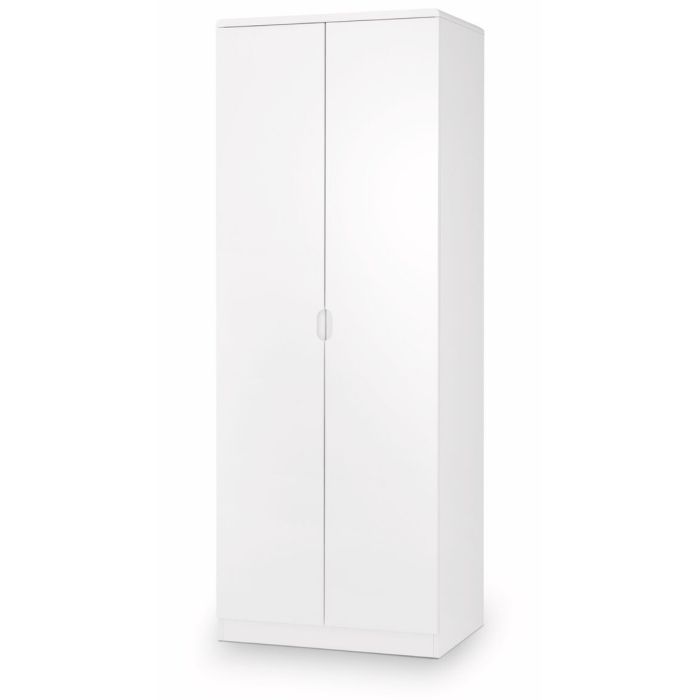 Manhattan White Gloss 2 Door Wardrobe