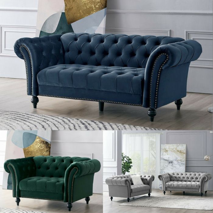 Curved chesterfield sofa 2025