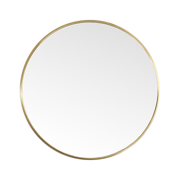 Nordic Wall Hanging Bathroom Mirror 40cm 40X5.5CM