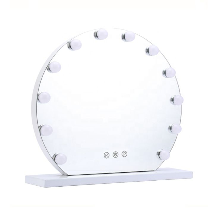 Frameless Hollywood Vanity LED Lighted Makeup Mirror