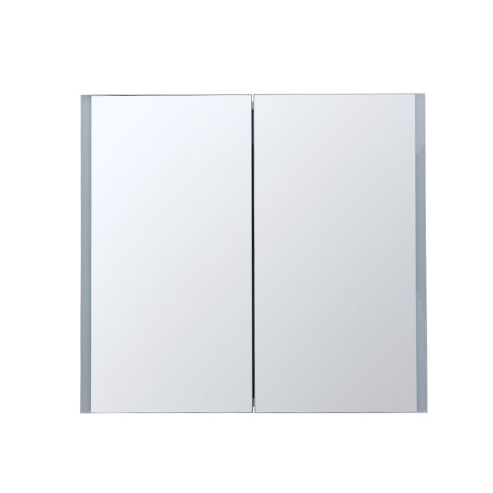 65cm W Bathroom Double Doors LED Mirror Cabinet