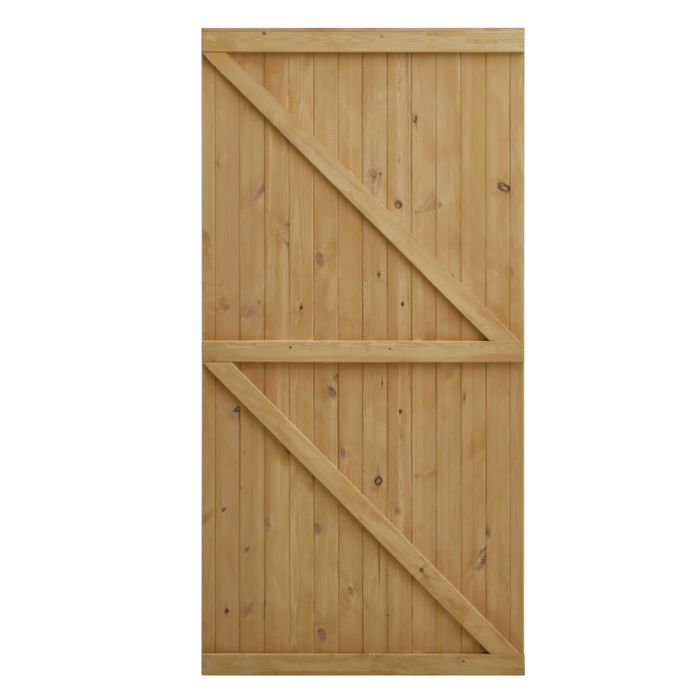 Pine Wood Garden Gate with Latch 183CM