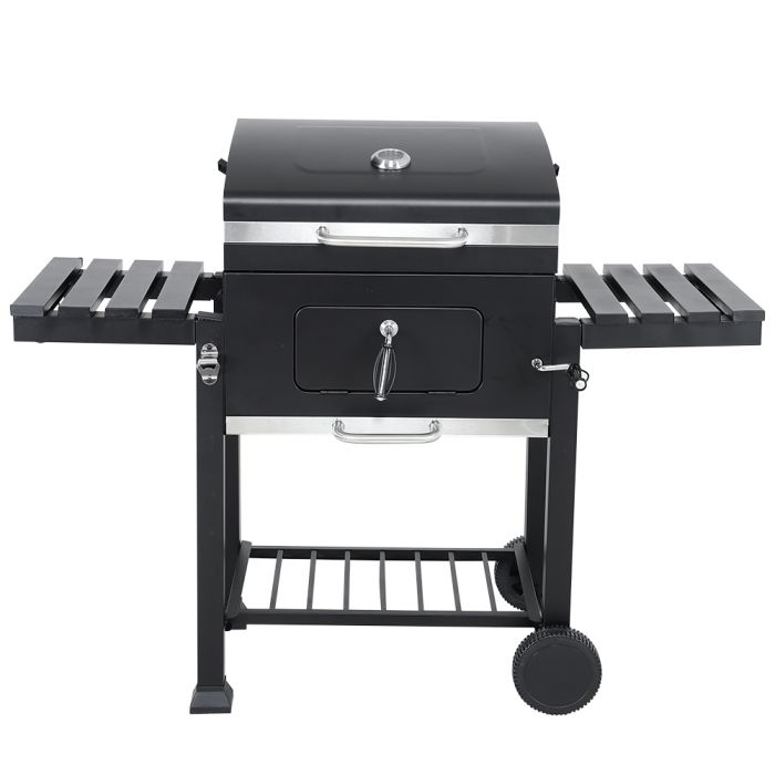 Carbon Steel BBQ Cooker Grill Mobile Stove Cooker