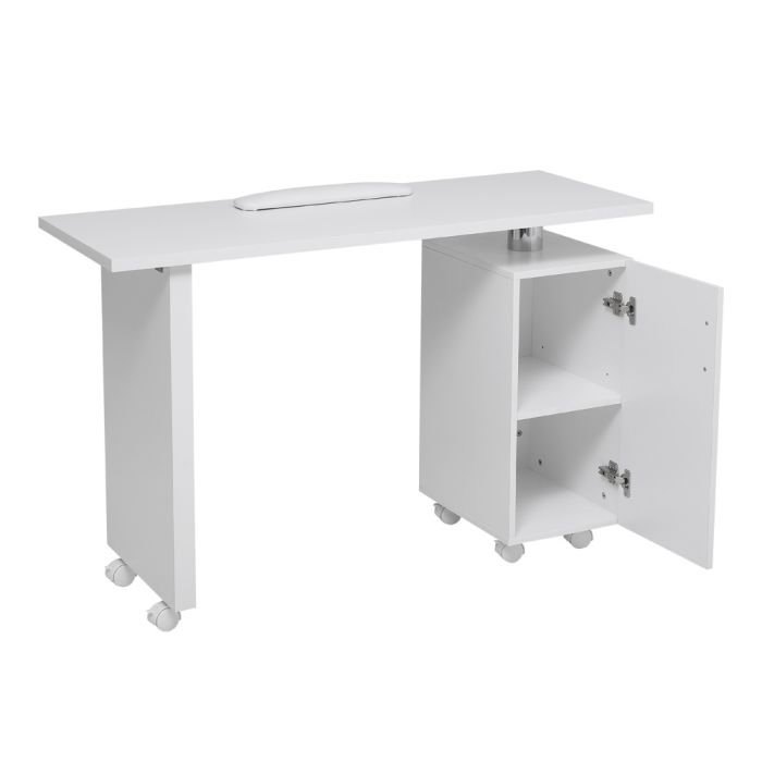 Rolling Manicure Salon Station with Storage-120cm W