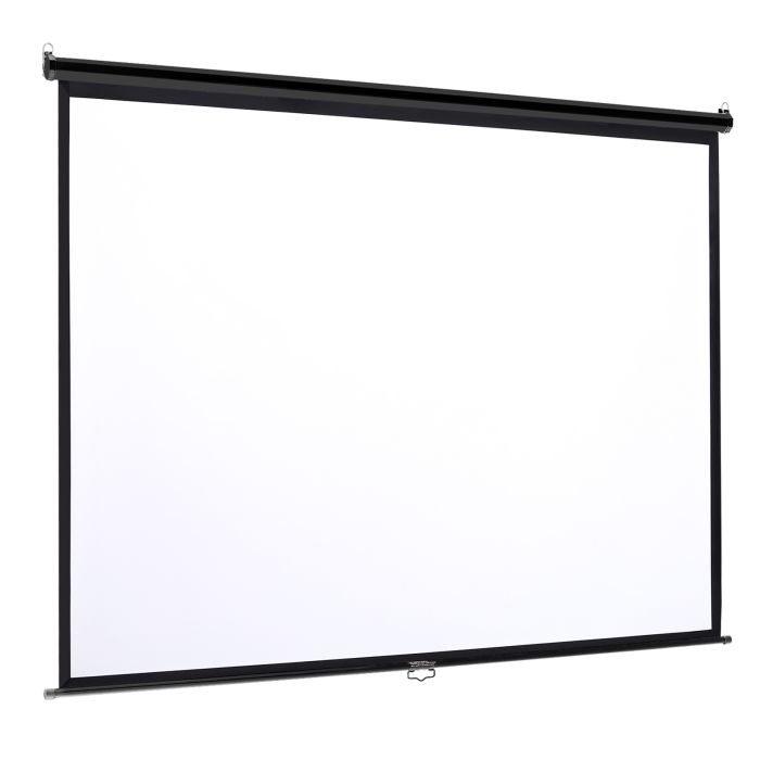 4:3 Projector Screen With Manual Pull Down For Home Theater - 238cm W