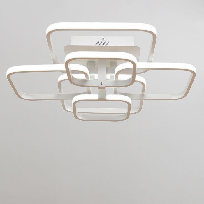 Contemporary LED Energy-efficient Semi Flush Ceiling Light