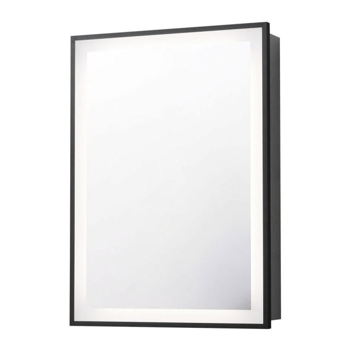 70cm H Double Door Bathroom Mirror Cabinet