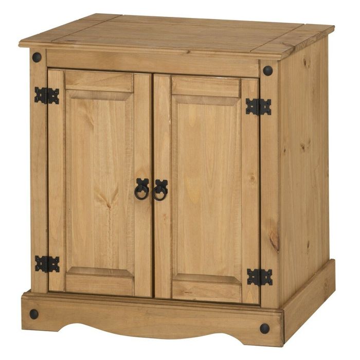 Corona Solid Pine Sideboard 2 Door Cupboard  - Mexican Style 