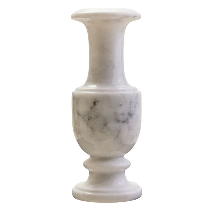 HAVERLYN Marble Vase - White