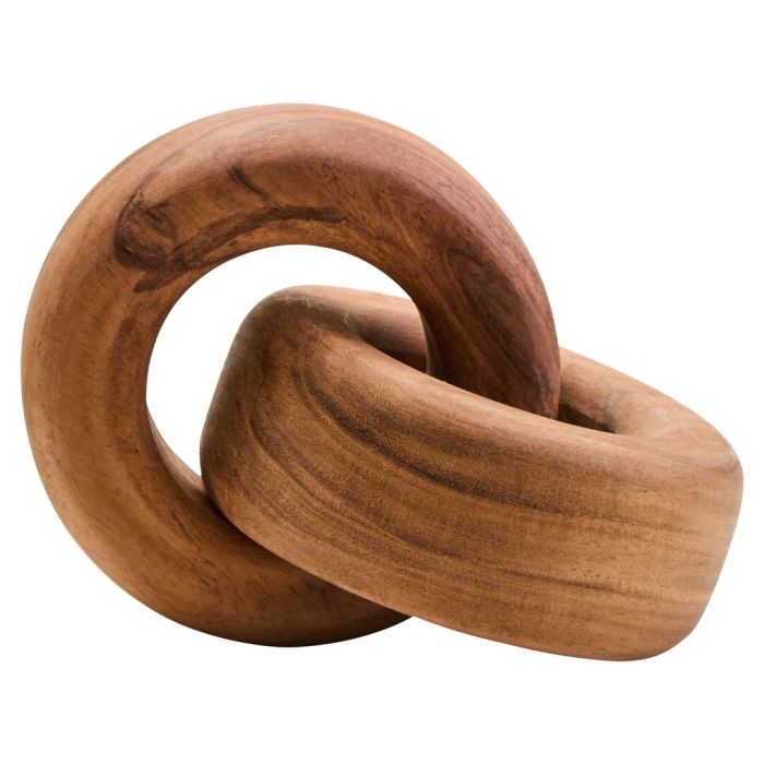 ISMERYN Decorative Large Wooden Knot Decor - Natural