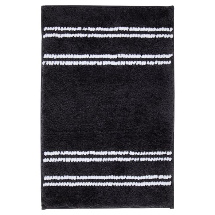 BRENTHALL Small Bath Mat - Charcoal