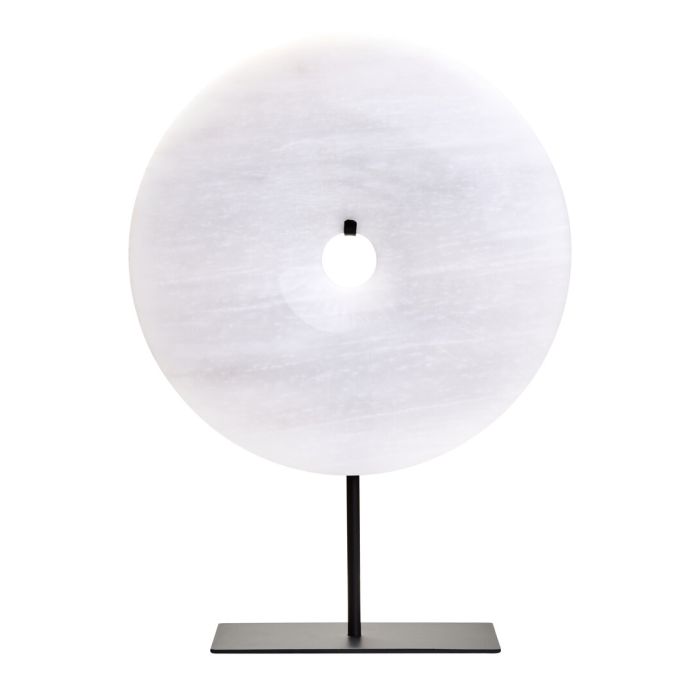 HAVERLYN Medium Round Marble Disc Sculpture - Assorted