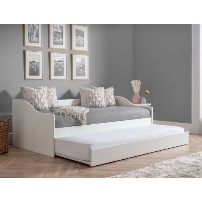 Classic Design Elba Daybed with Pull Out Underbed - Surf White