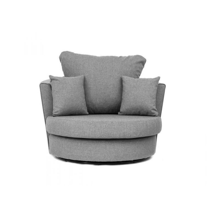 Dorota Fabric Swivel Chair