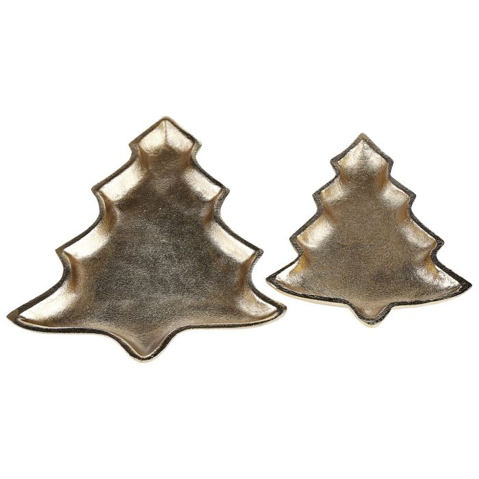 Noel Trinket Dish Set Christmas Tree - Gold