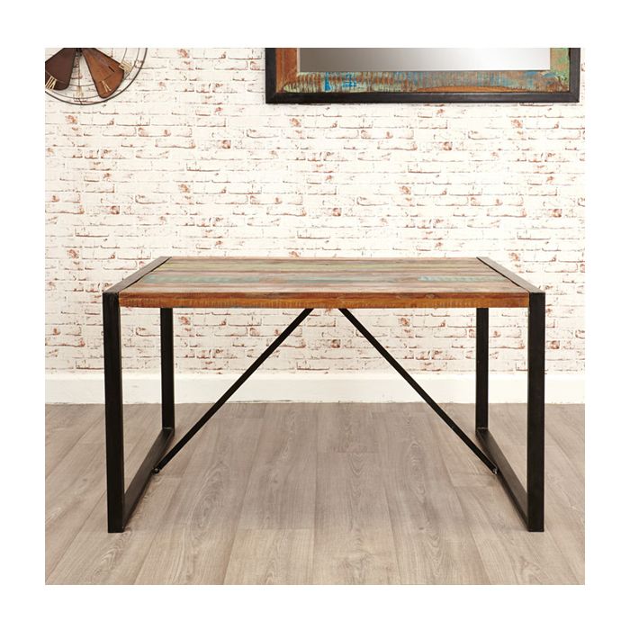 Laura Urban Edge Small Dining Table - Natural Wood