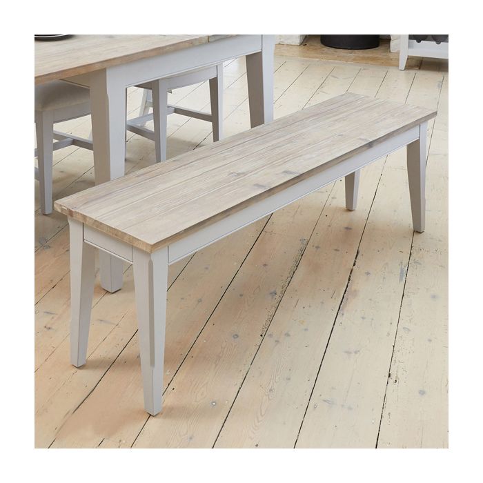 Ransley Large 150cm Dining Bench - Grey