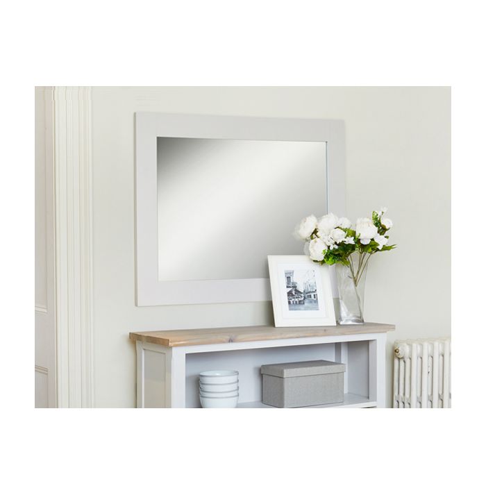 Ransley Grey Wooden Framed Mirror