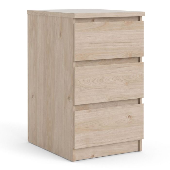 Naia Bedside 3 Drawers in Jackson Hickory - Oak