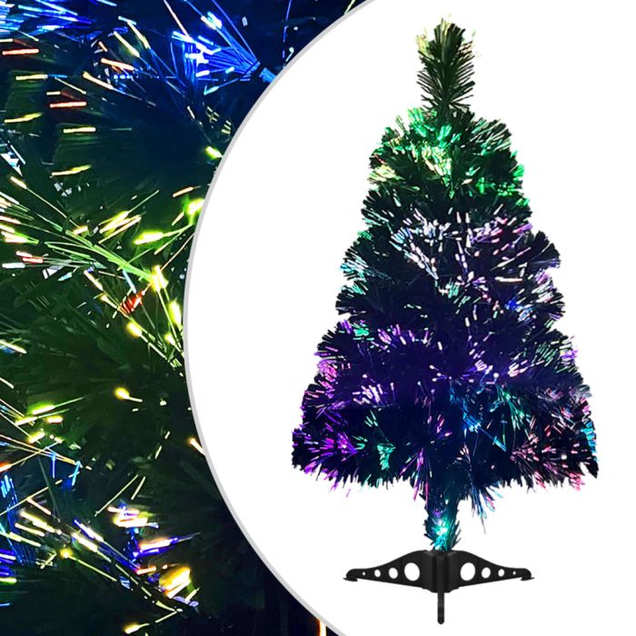 TINZEL Artificial Christmas Tree Fibre Optic 64 cm Green