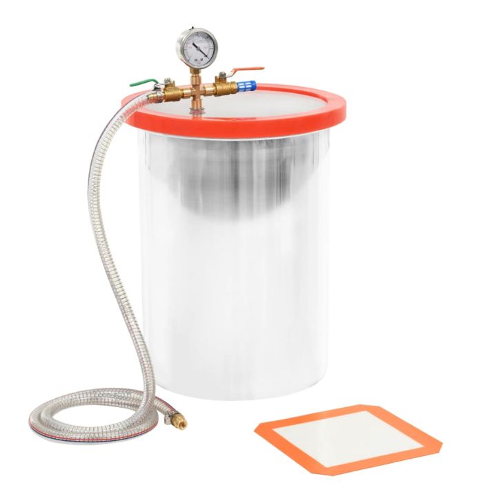 Vacuum Chamber Stainless Steel 22.7 L