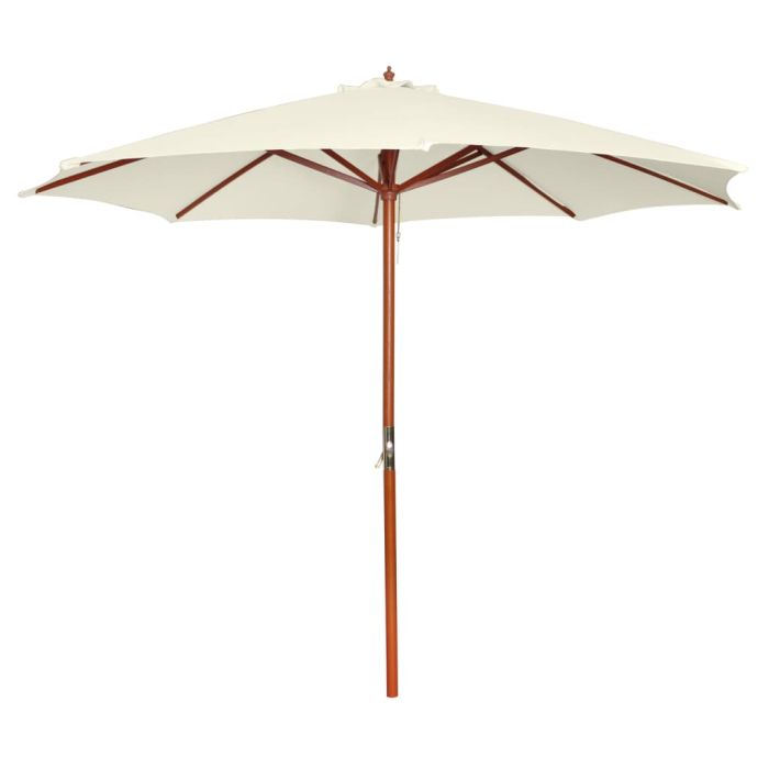 Parasol 300x258 cm Sand White