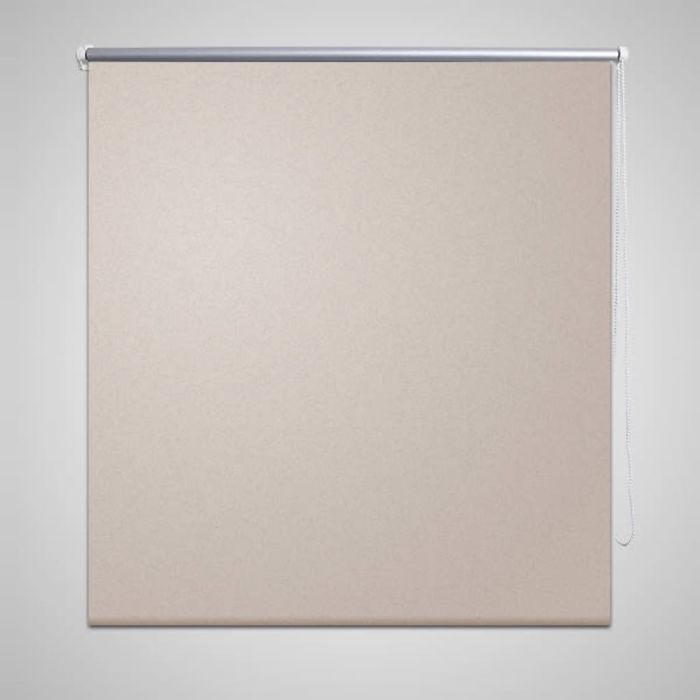 Roller Blind Blackout 120 x 230 cm Beige